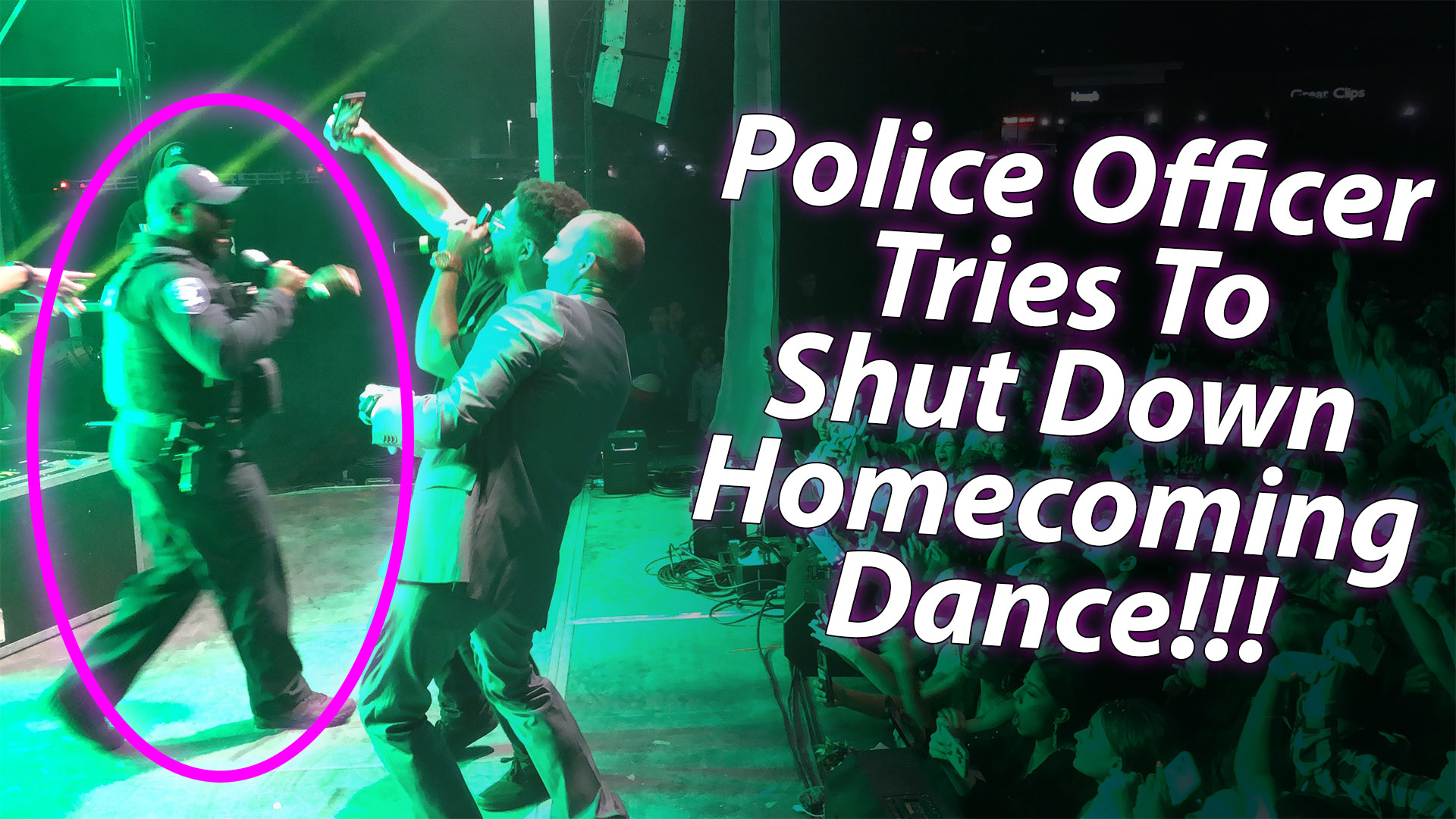 Police Try To Shut Down Homecoming… You’ll Never Believe What Happens Next